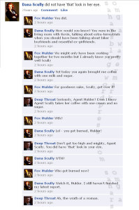 The X-Files Facebook Project on Sahar's Blog Conduit