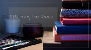 Planning The Week Feature on Sahar's Blog
