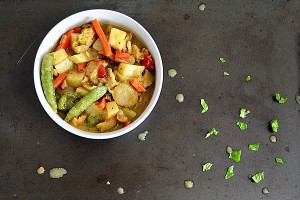 The Homans' Thai Green Curry on Sahar's Blog
