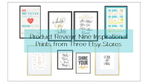 Sahar's Blog 2016 04 06 Product Review Nine Inspirational Prints from Three Etsy Stores