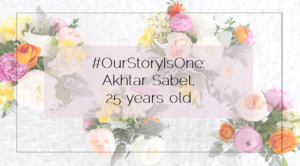 Akhtar Sabet #OurStoryisOne